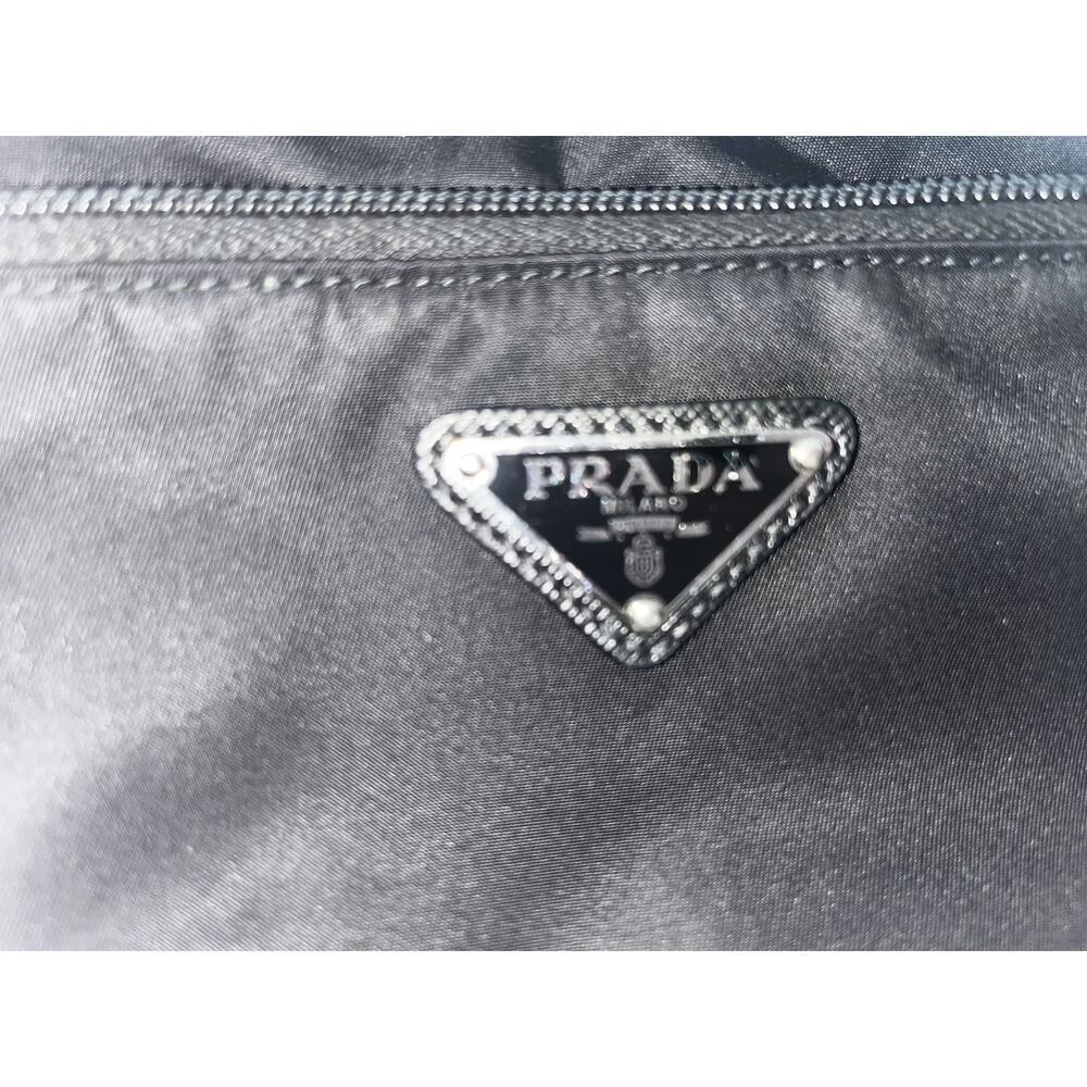 Prada Black Nylon Crossbody Bag - Like New Condition - Picture 3 of 4